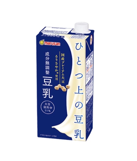 豆乳飲料が一つ