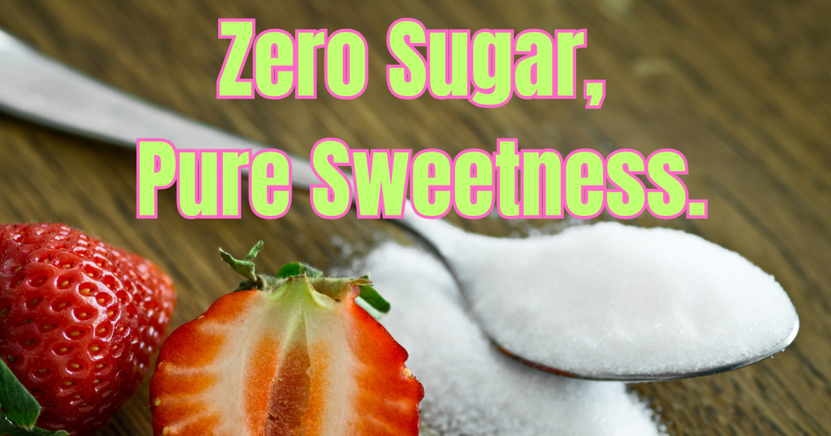 いちごが2粒とスプーンに砂糖が山盛り