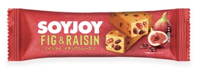 SOYJOYのいちじく味がパッケージされて1本ある