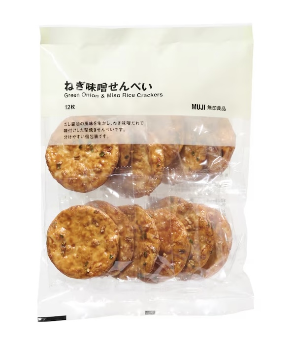 ネギ味噌煎餅の大袋が1つ