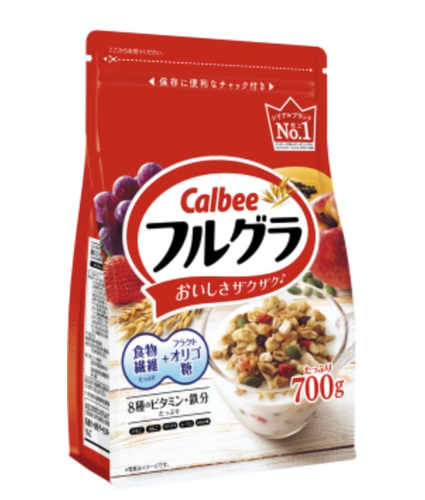 オリジナルの赤いパッケージのフルグラが1袋